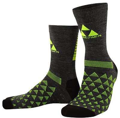 Превью  Носки лыжные FISCHER Nordic Grey/Yellow